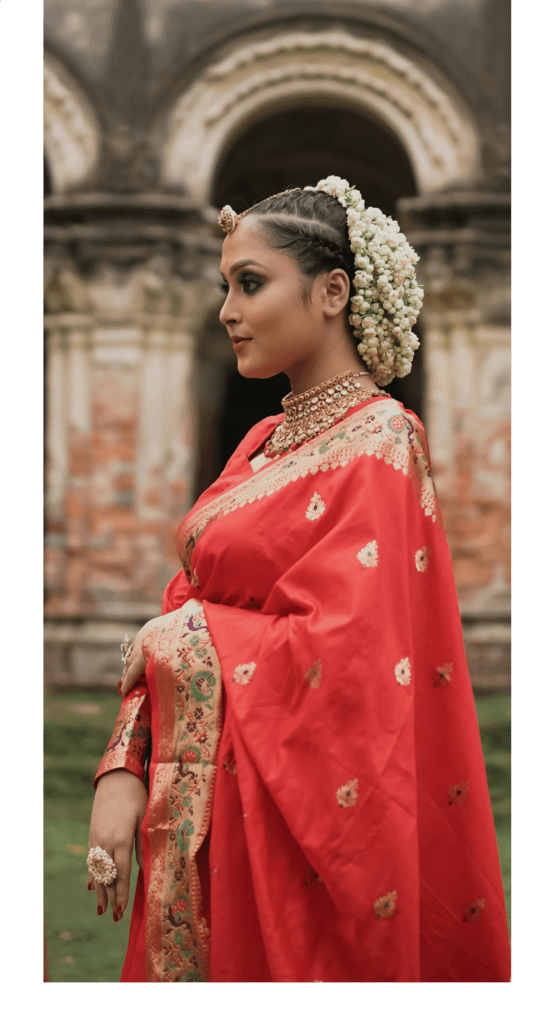 red sarees