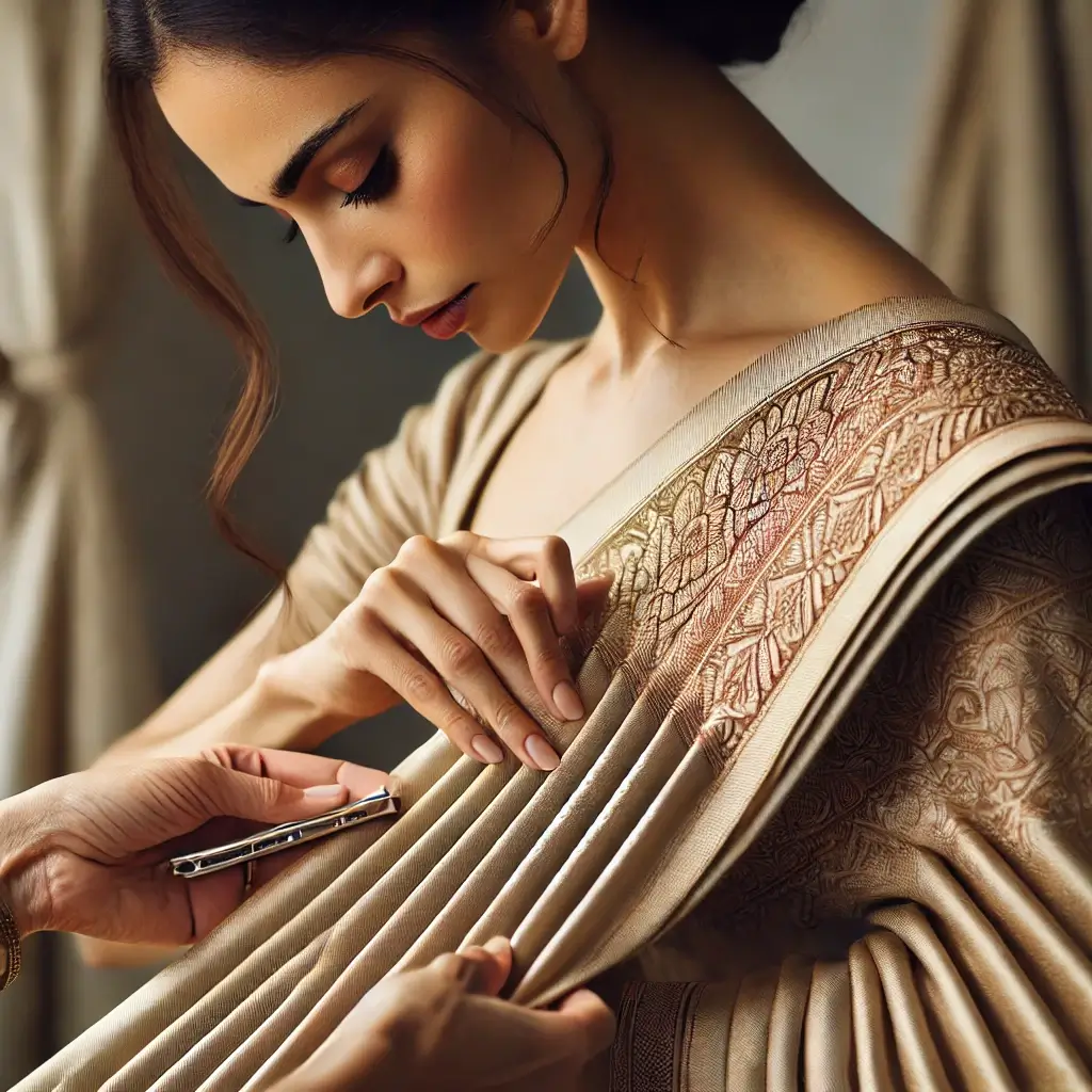 easy pleats saree hacks