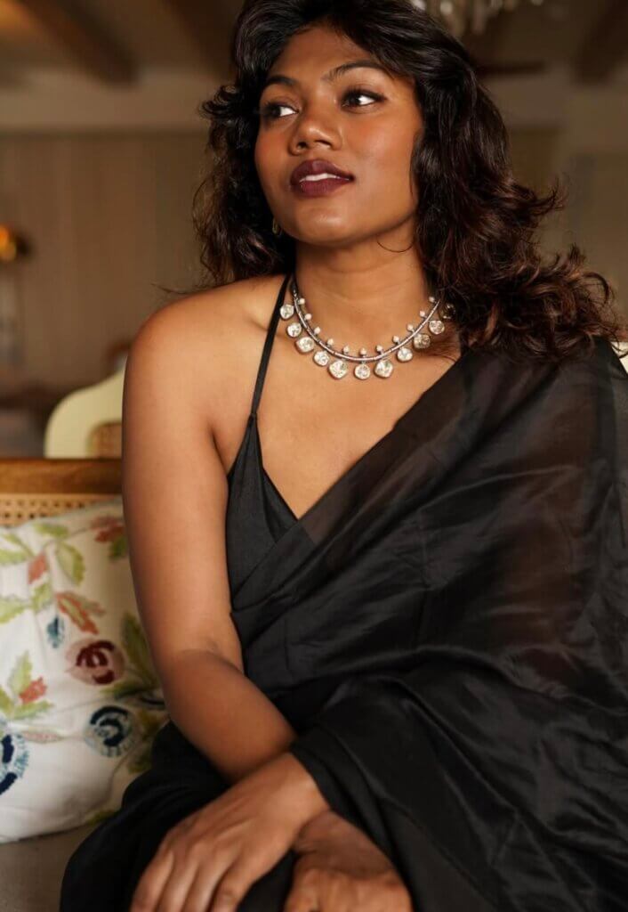 bjjk ankita katuri saree influencers