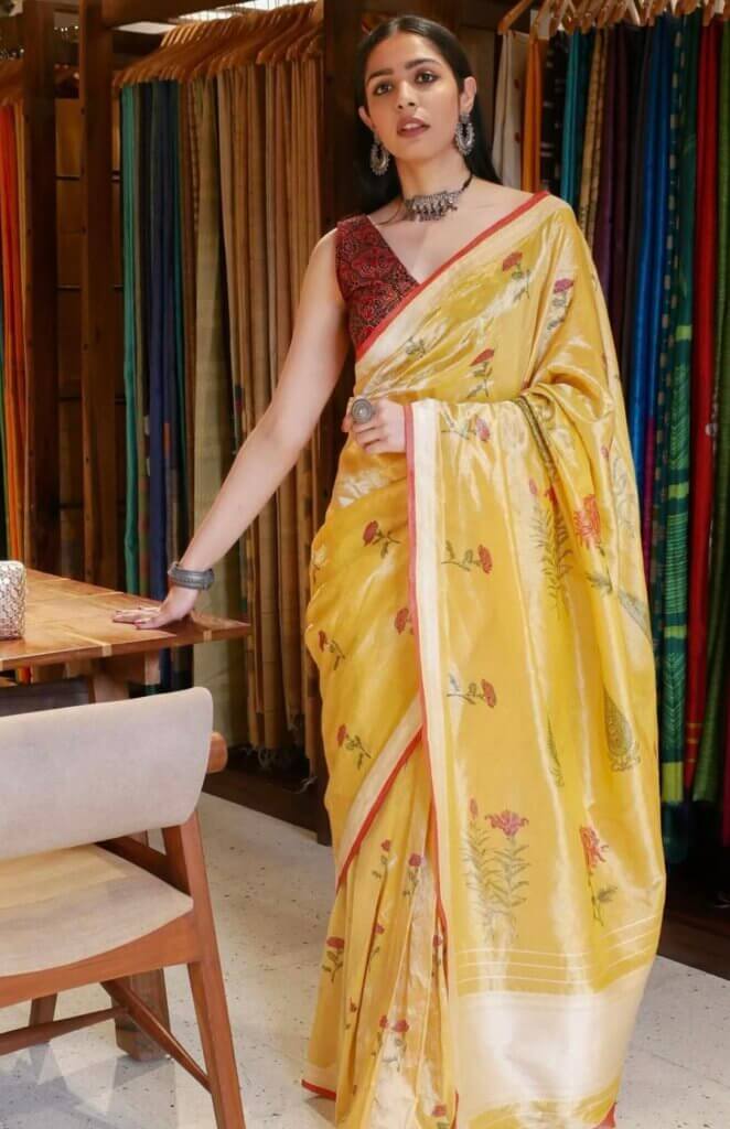 ddjhk prerna chhabra saree influencers