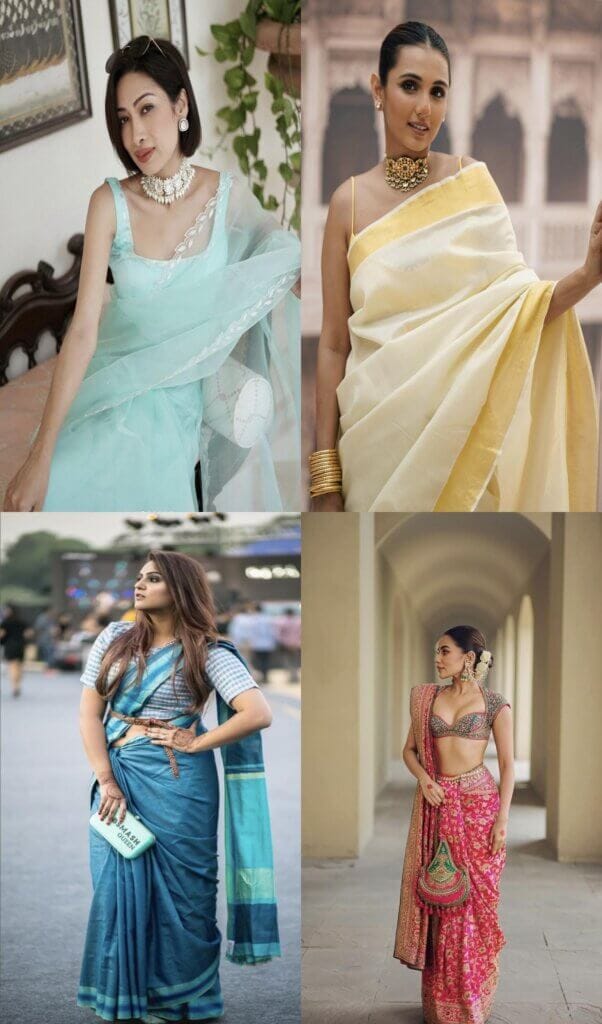 saree influencers