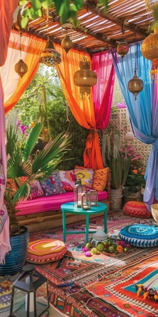 saree home decor