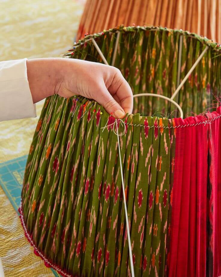 saree home decor