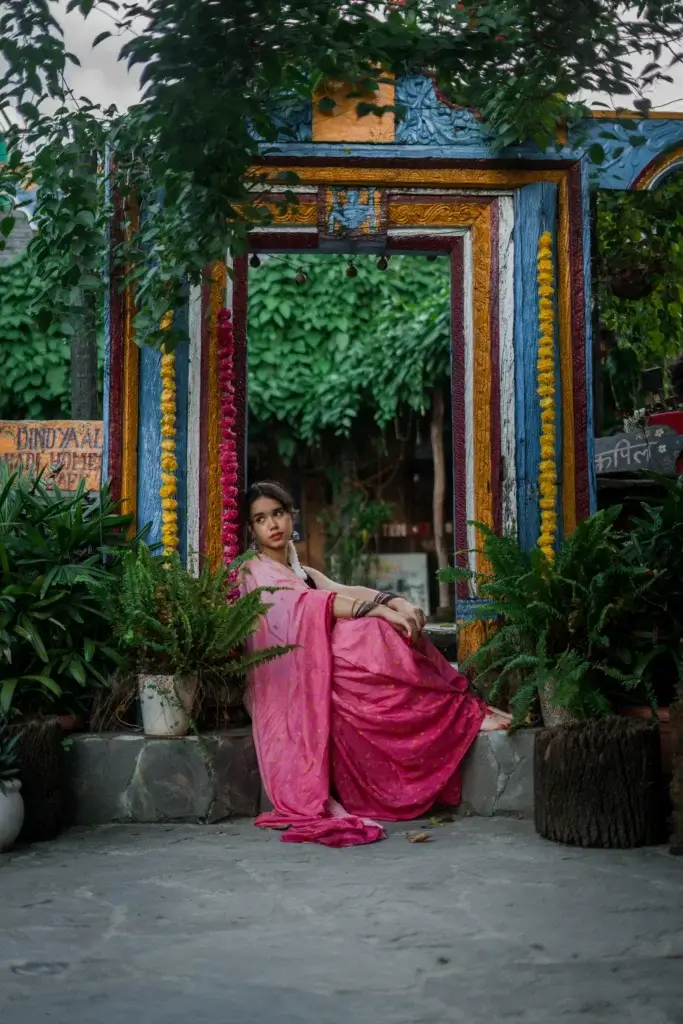 floral sarees