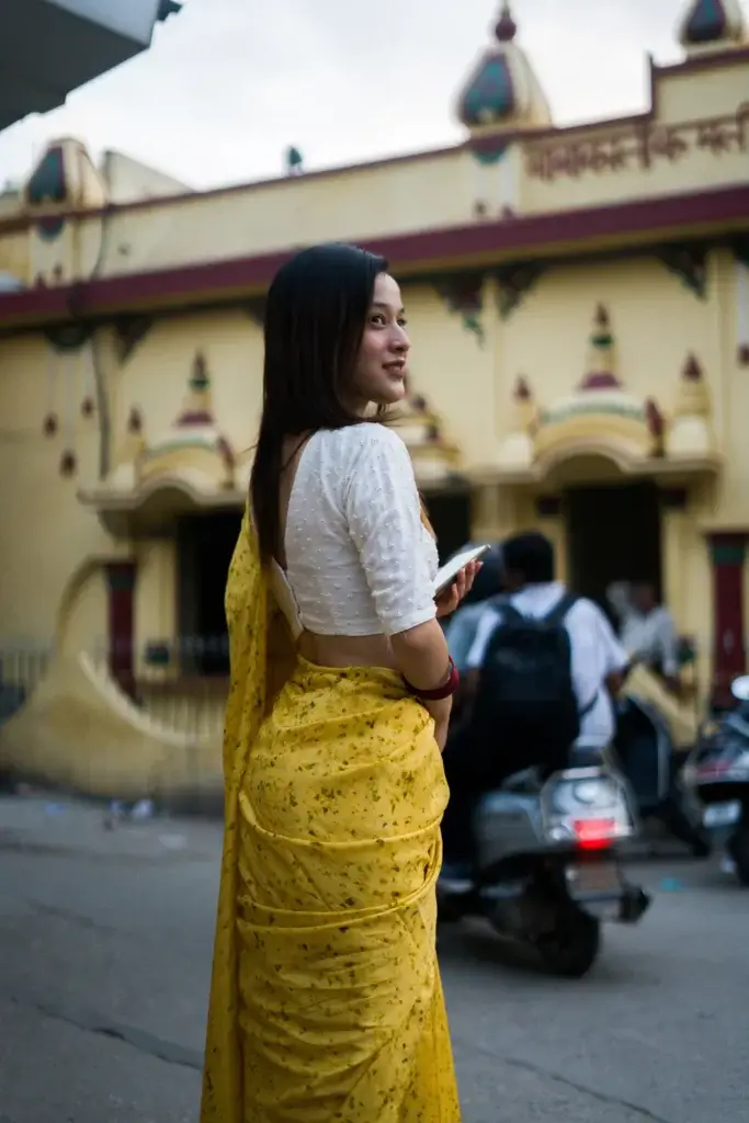 floral sarees