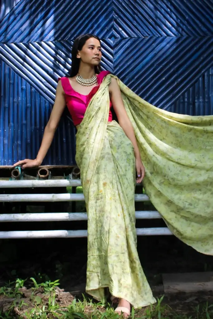 floral sarees