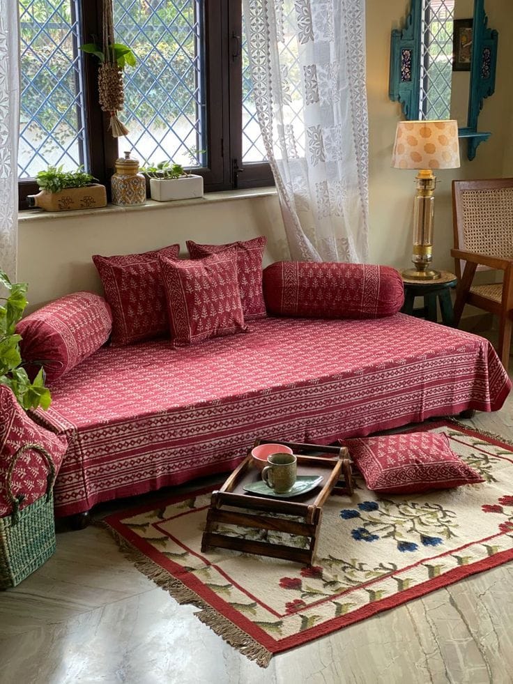 saree home decor