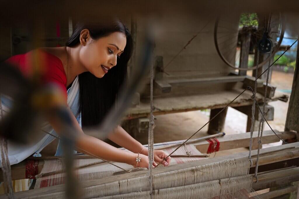 village, traditional, culture, assam, heritage, loom, weaving, woman