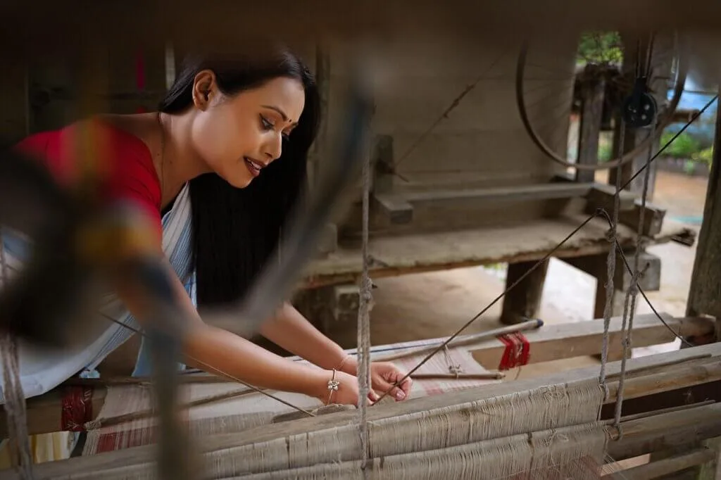village, traditional, culture, assam, heritage, loom, weaving, woman