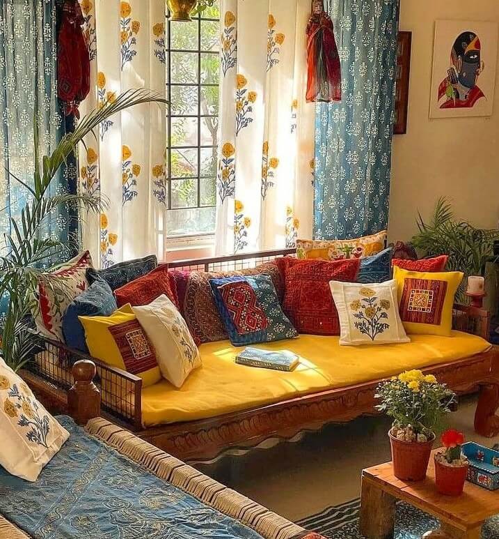 saree home decor