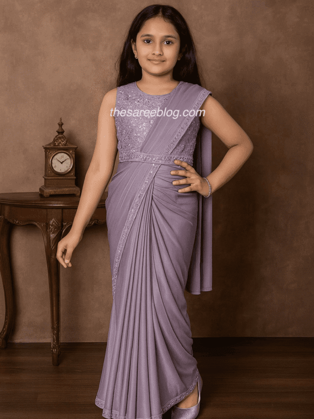 girls saree
