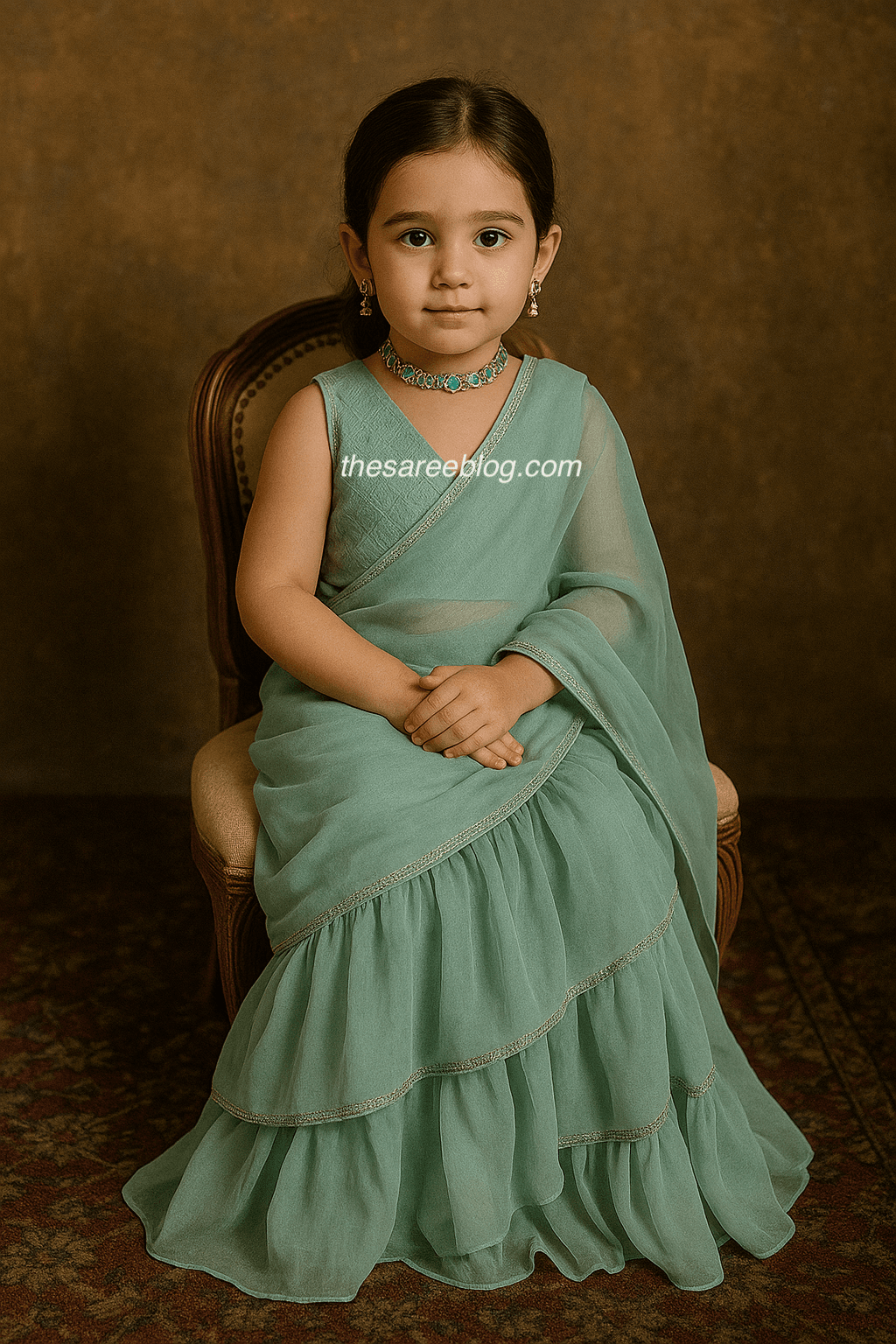 girls saree