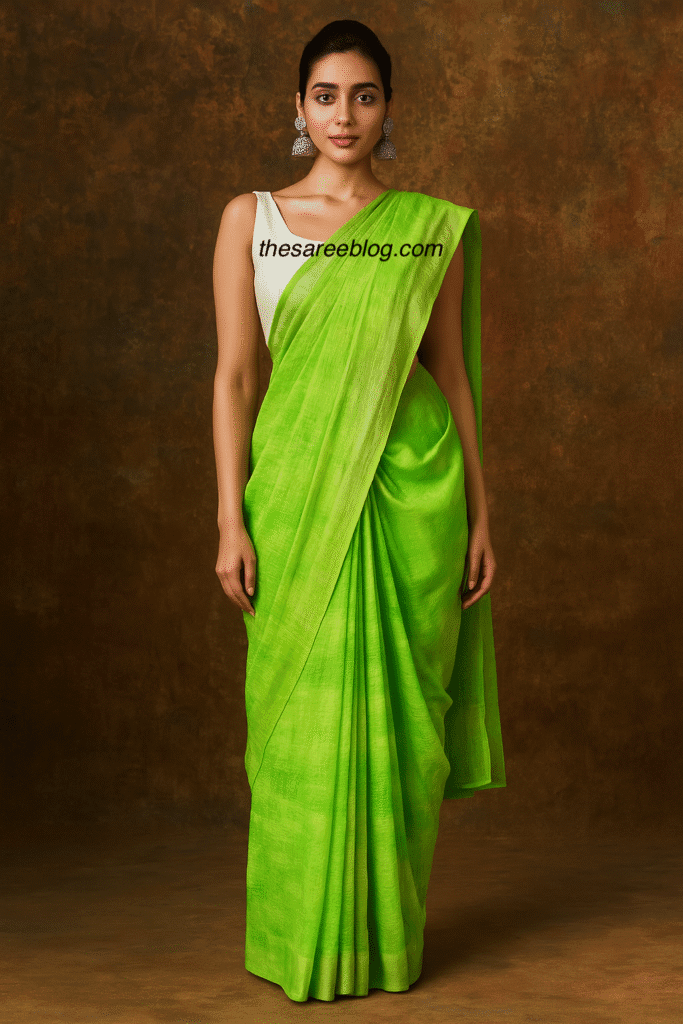 sawan saree looks
