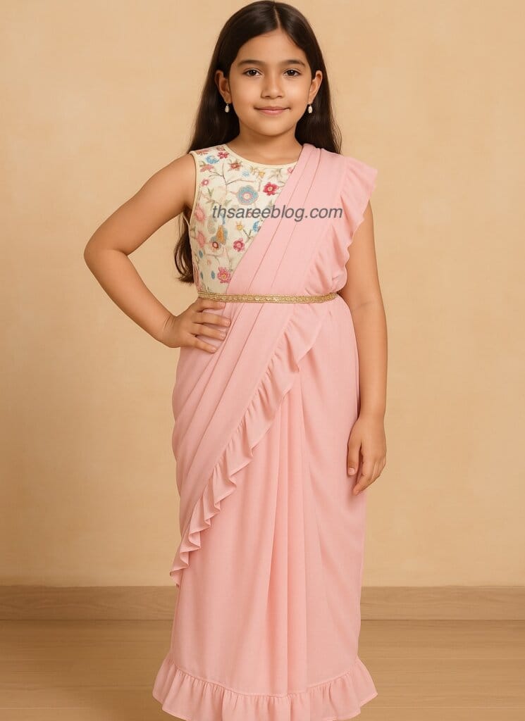 girls saree