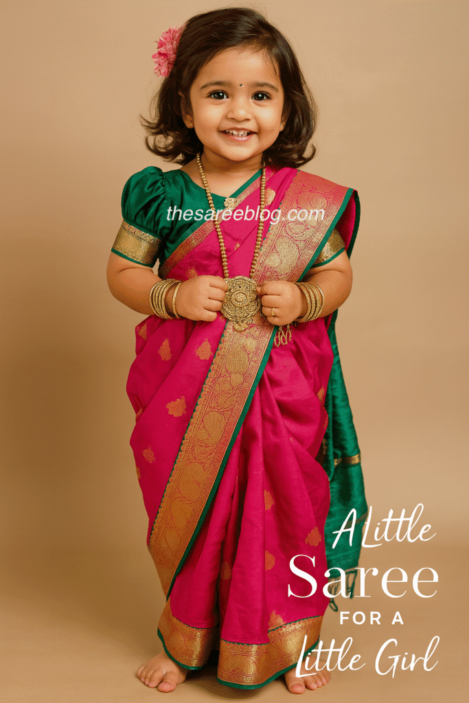 girls saree