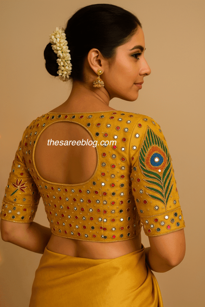 janmashtami blouse designs