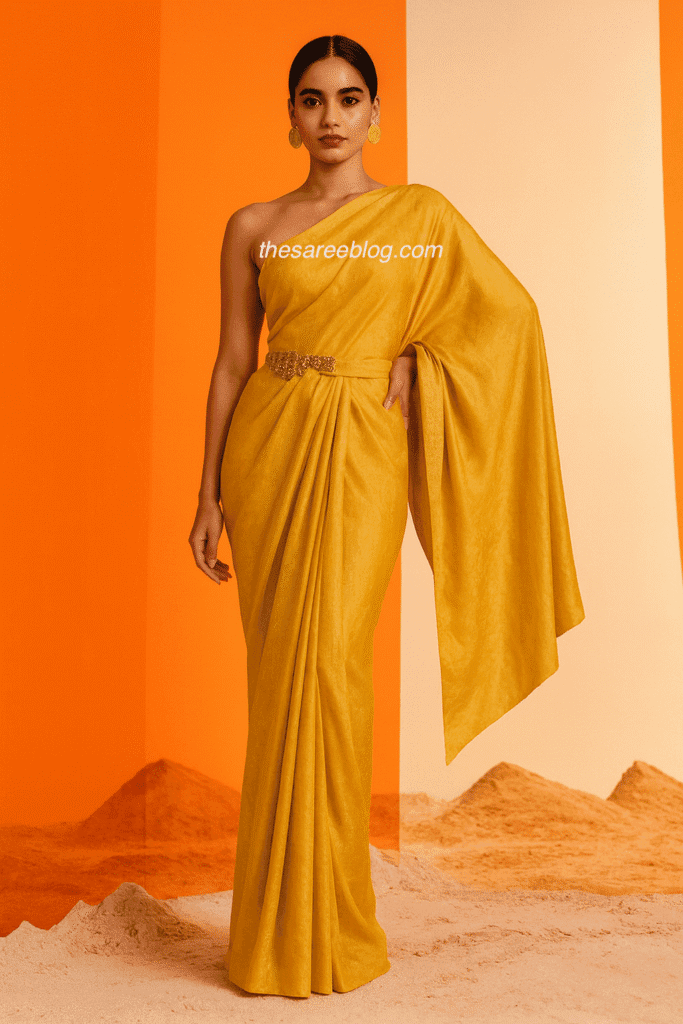 saree look