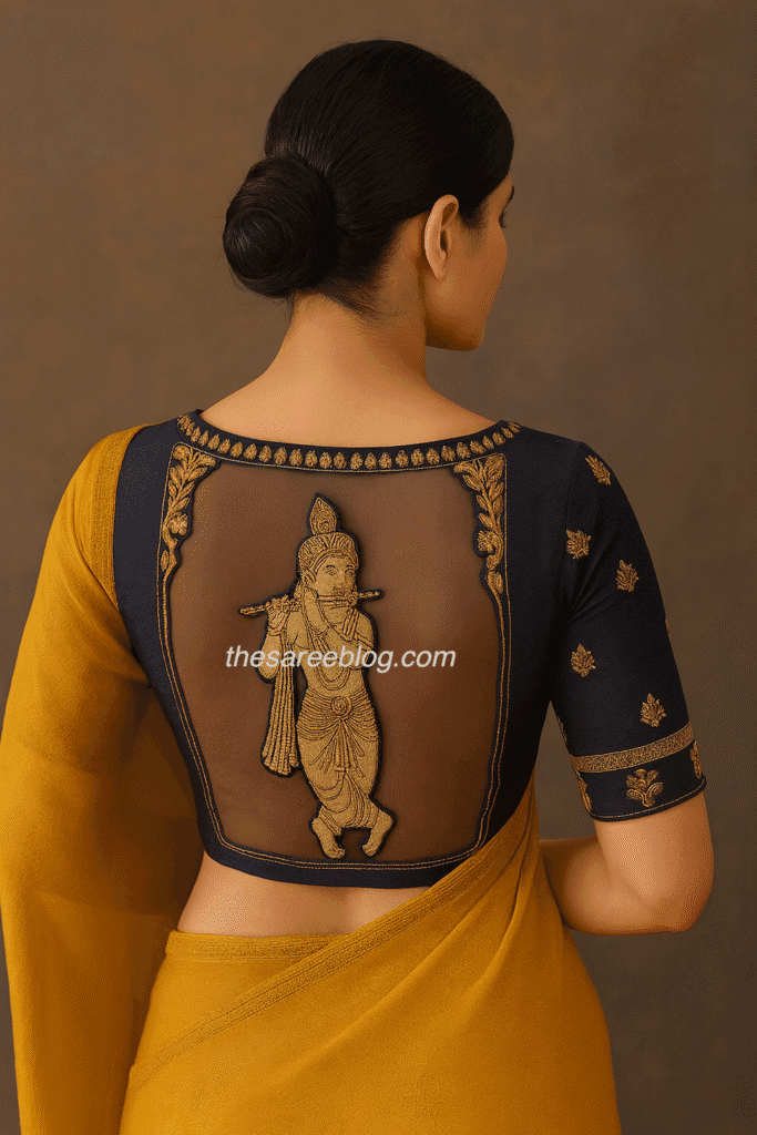 janmashtami blouse designs