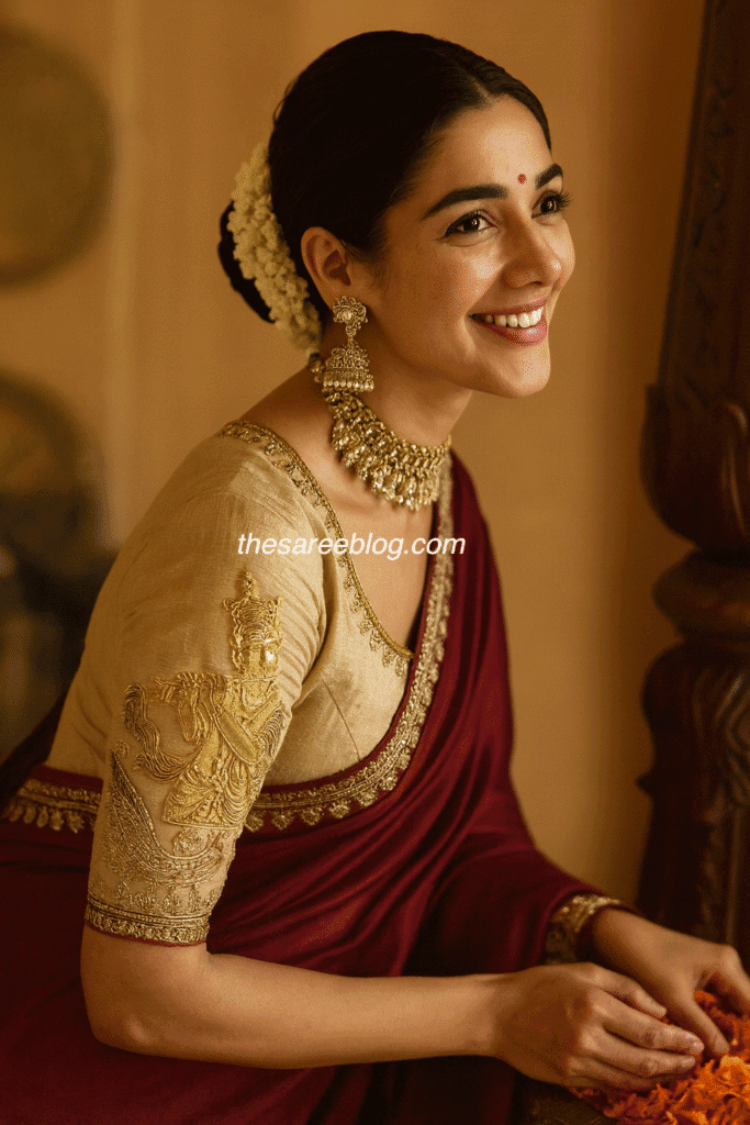 janmashtami blouse designs