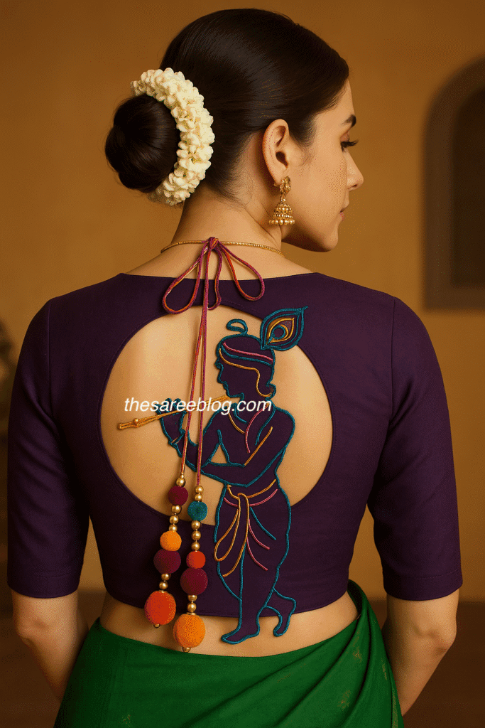 janmashtami blouse designs