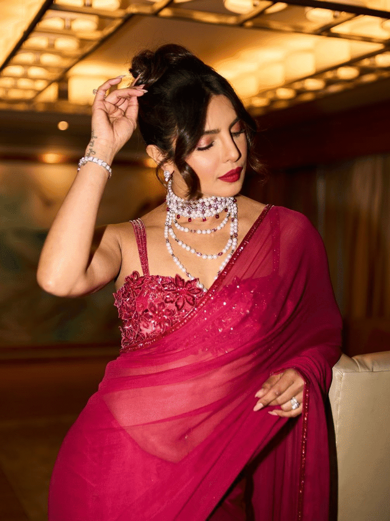 festive saree