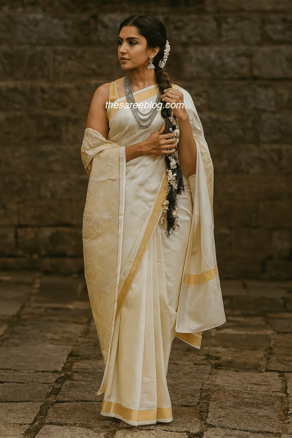 traditional onam dress for ladies Saree Style Onam Looks Women And Men: How California Celebrates In Style special-occasion-dresses