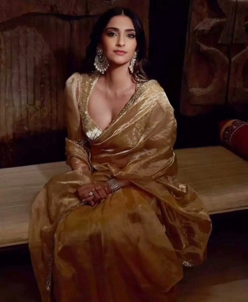 tissue saree