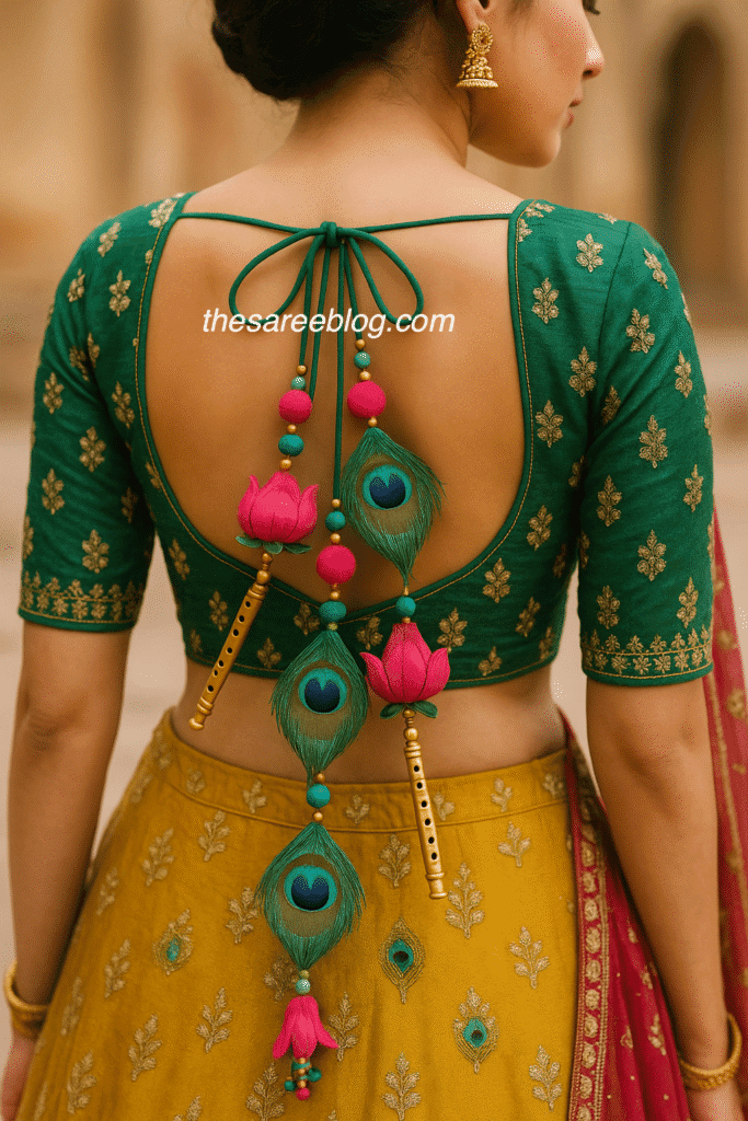 janmashtami blouse designs