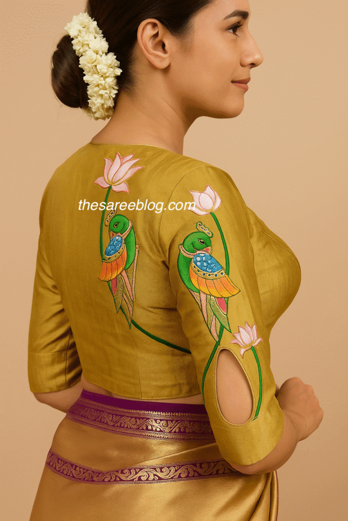 janmashtami blouse designs