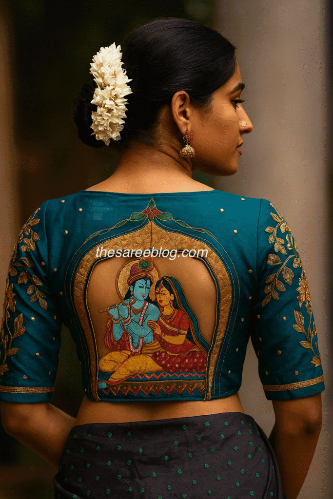 janmashtami blouse designs