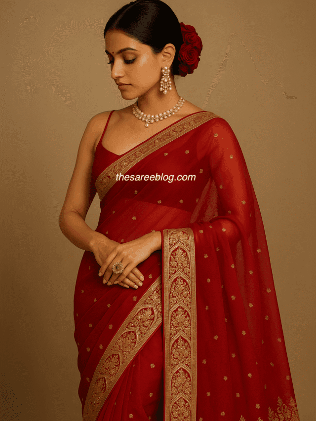 Karwachauth Red Saree Looks That Shine Under the Moon