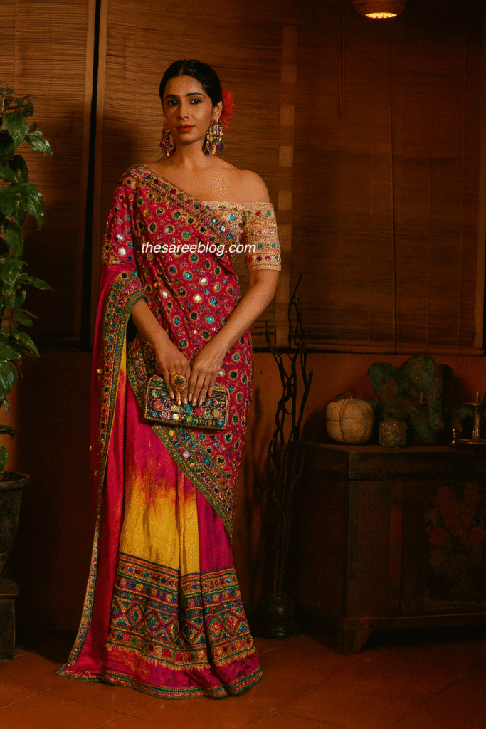 festive saree