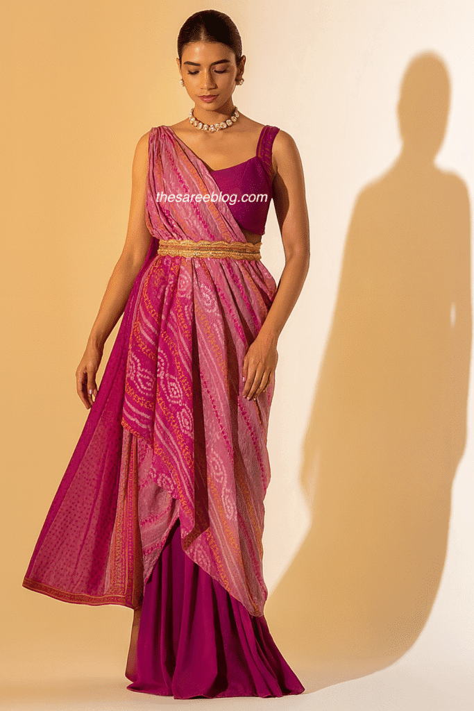 festive saree