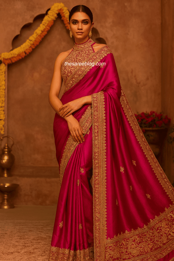 festive saree