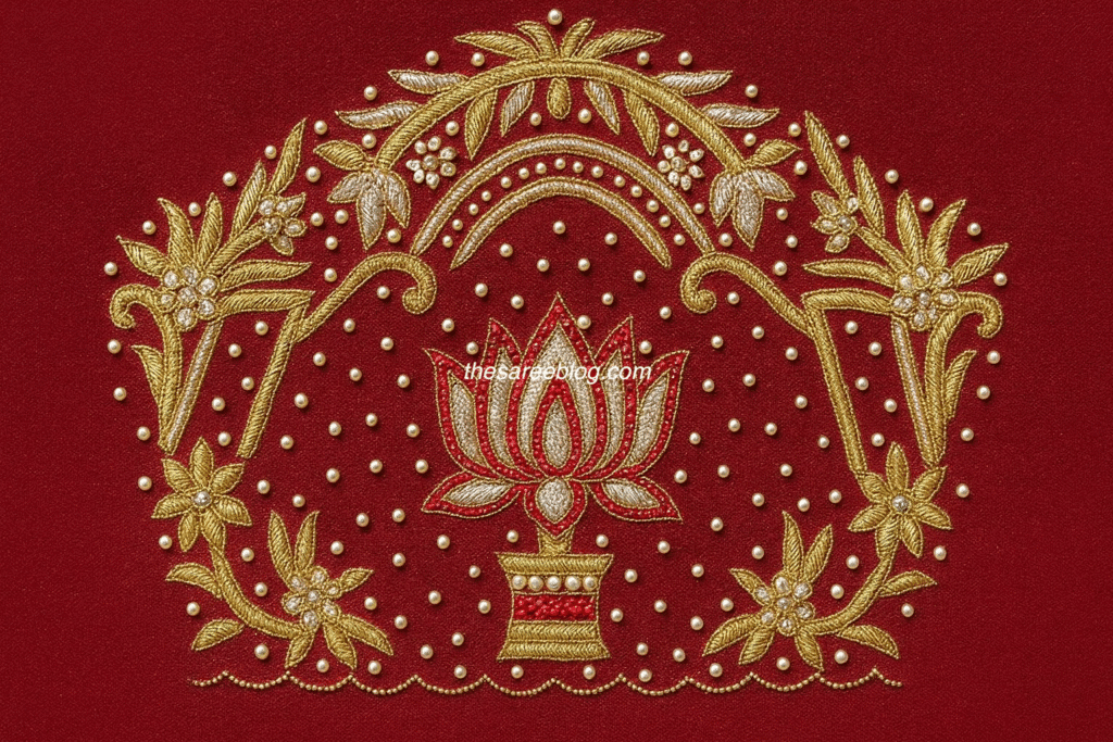 saree embroidery