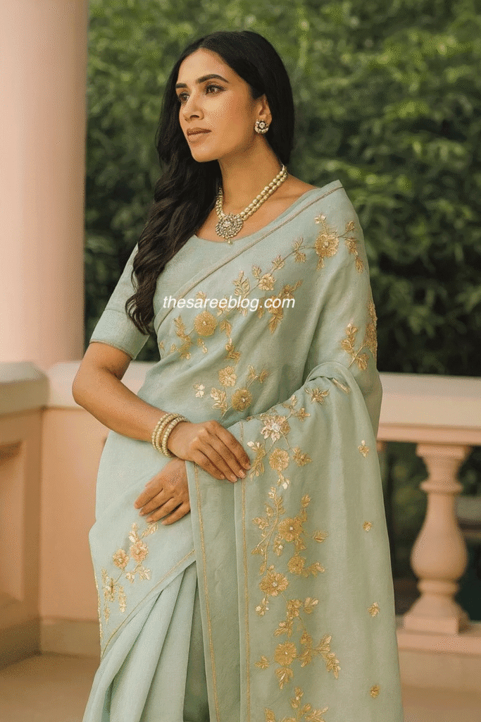 gota patti saree
