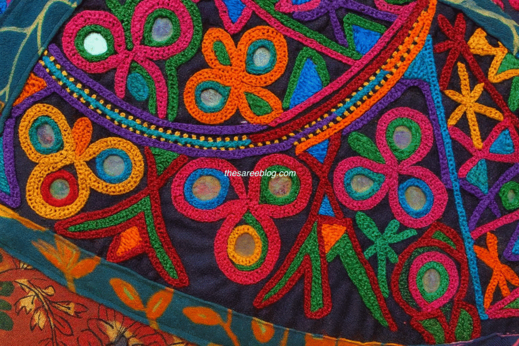 saree embroidery