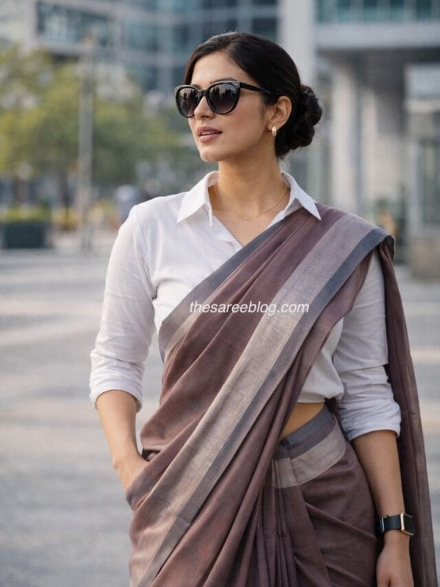Office Saree Look Style Guide