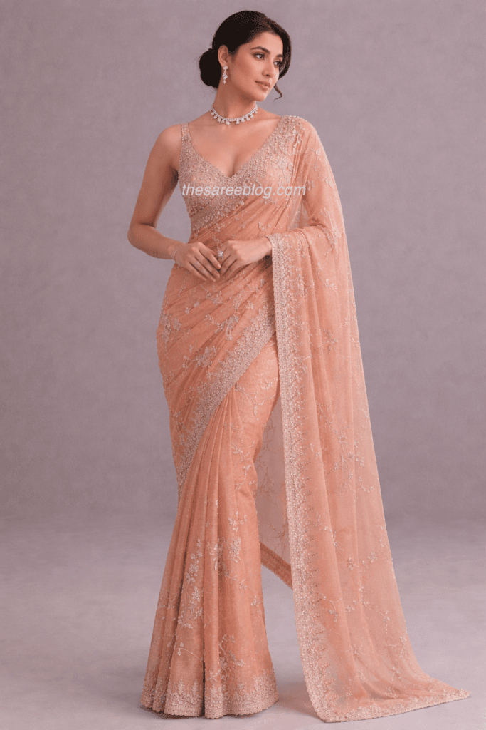 valentine’s day saree