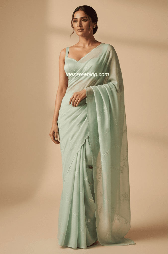 valentine’s day saree