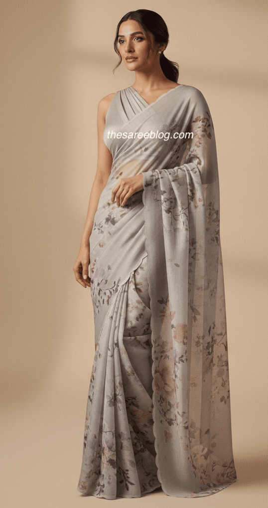 valentine’s day saree