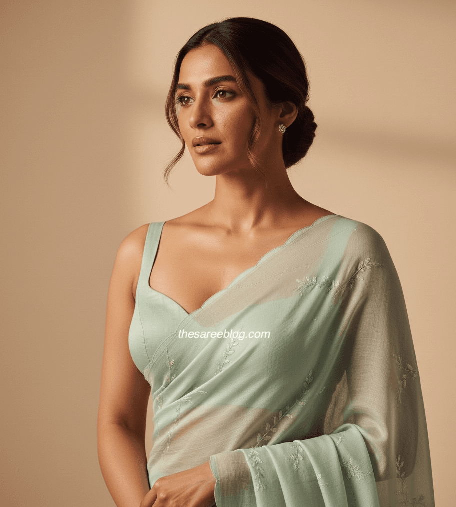 valentine’s day saree