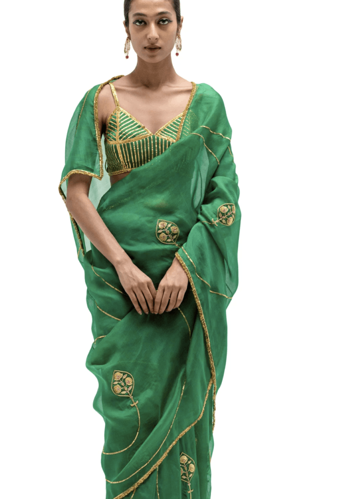 embroidery sarees