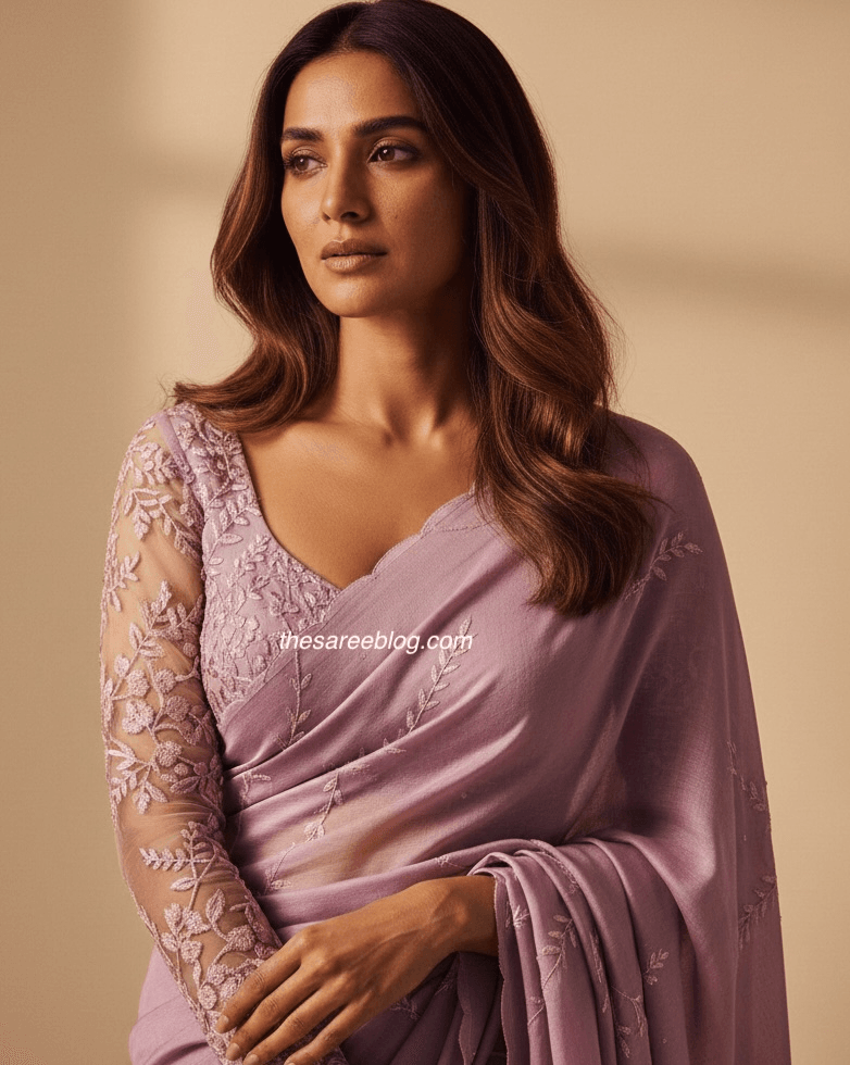 valentine’s day saree