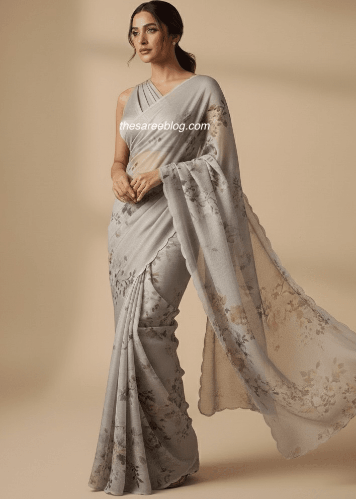 valentine’s day saree