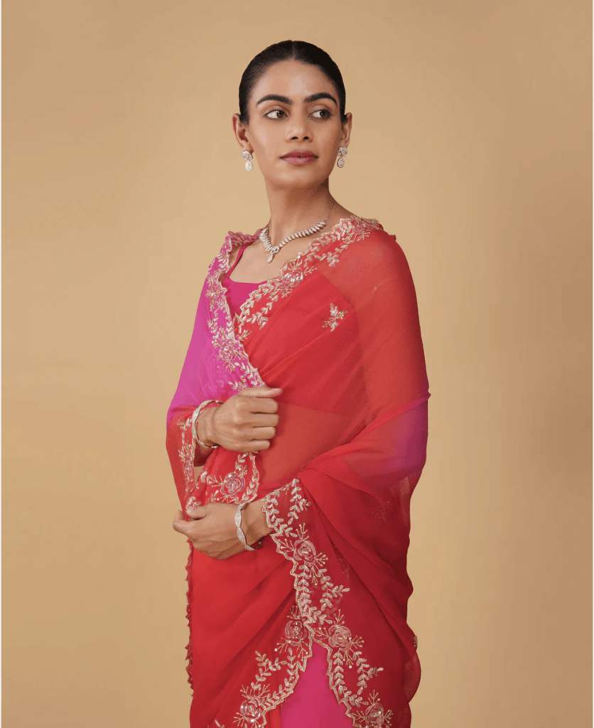 romantic sarees