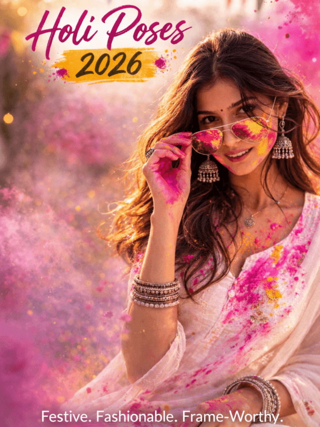 15 Stunning Holi Poses for 2026 You Must Try