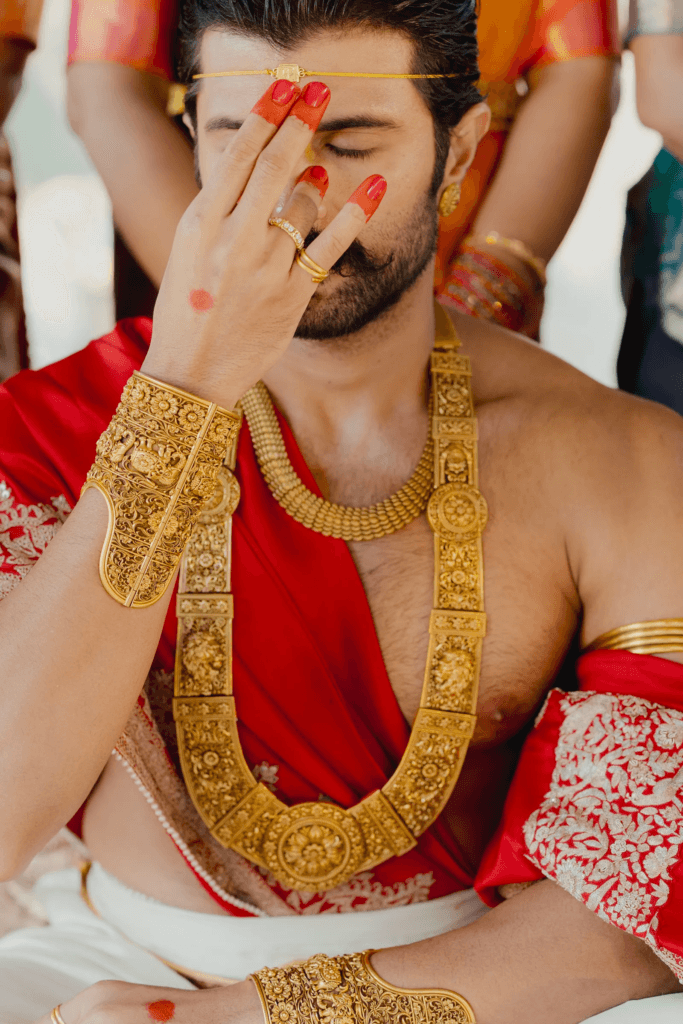 Rashmika Mandanna’s Wedding Look