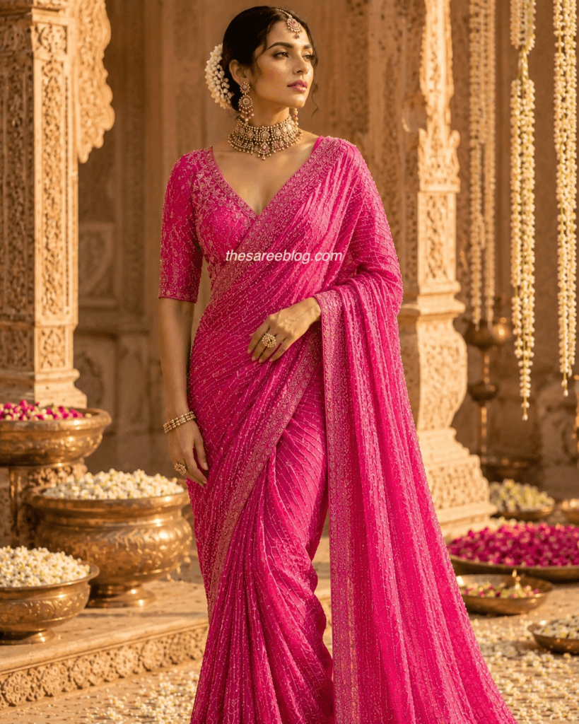 bridal saree