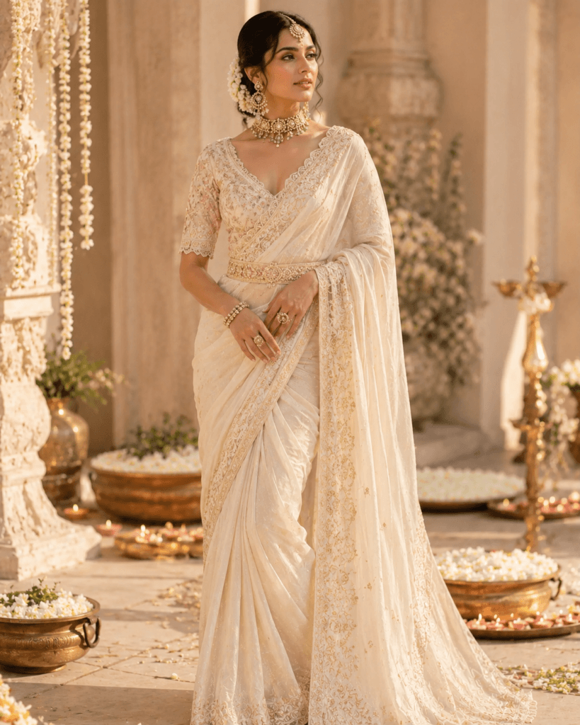 bridal saree